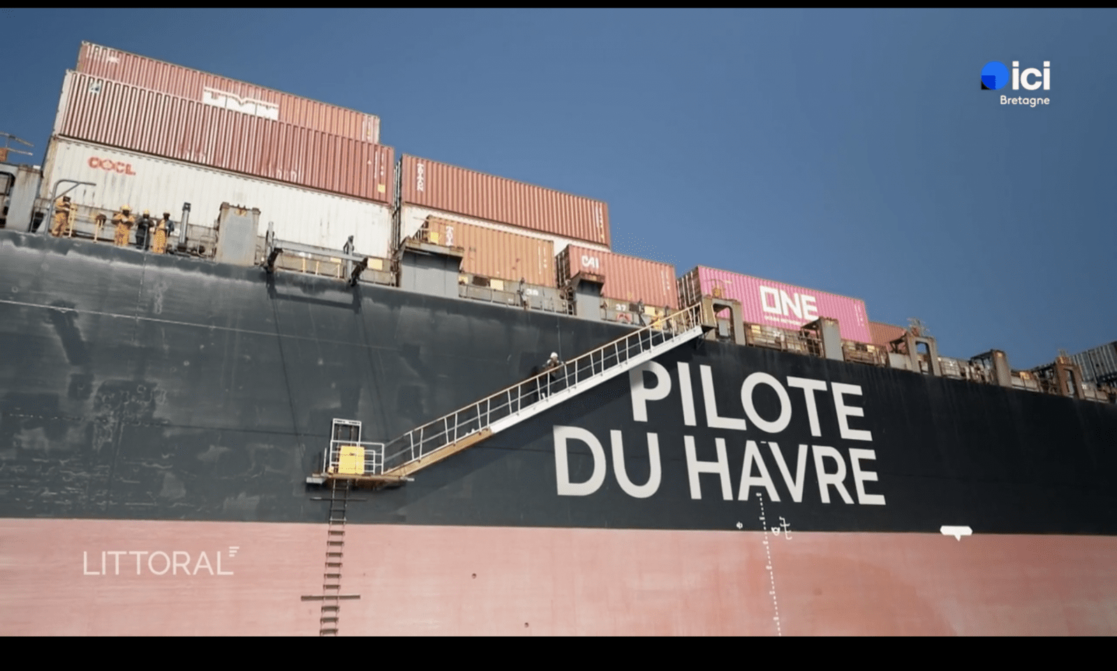 Reportage Pilote du Havre - FR3 Littoral