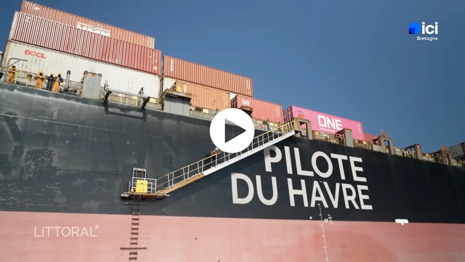 Reportage Pilote du Havre - FR3 Littoral