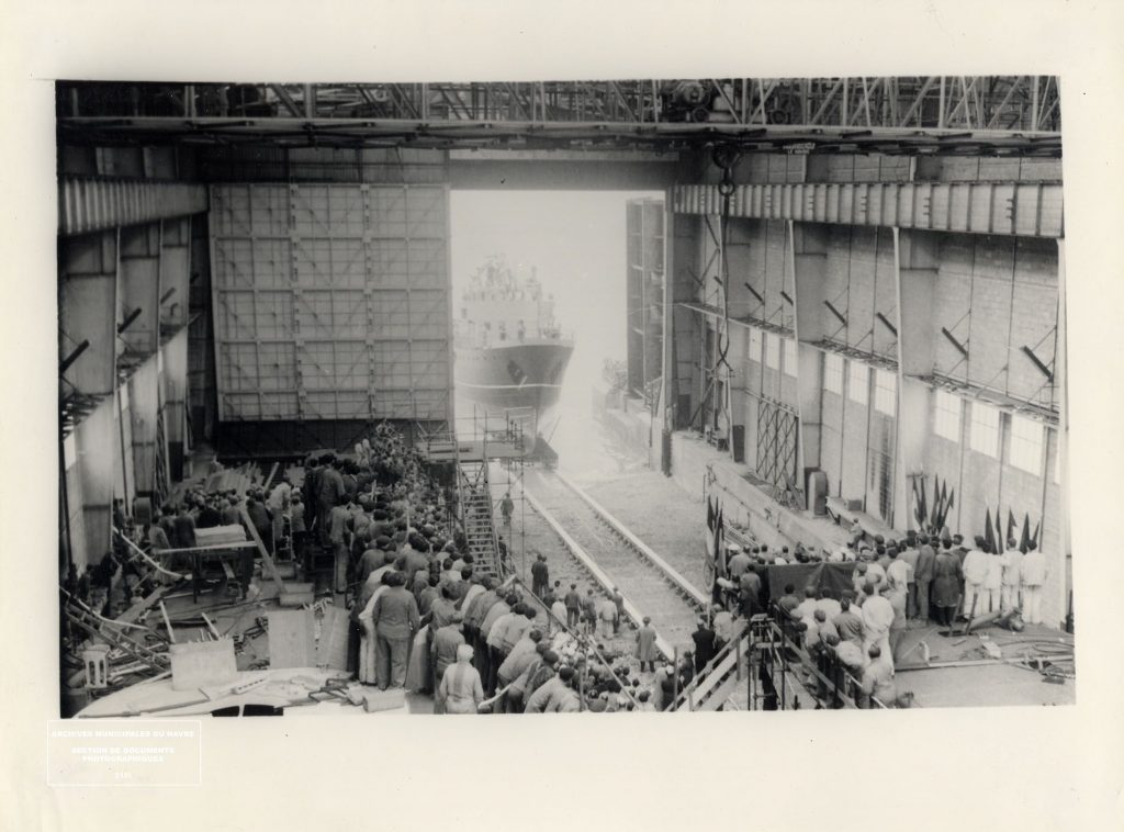 Lancement Françoyse de Grace - 20 mai 1958
